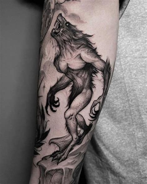 434+ Werewolf Tattoo Ideas .